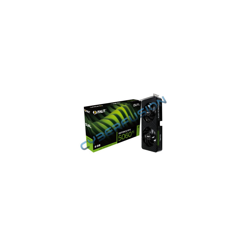 Palit RTX 5060 Ti Dual 8 Go – Ray Tracing DLSS 4 Palit RTX 5060 Ti Dual 8 Go – Ray Tracing DLSS 4