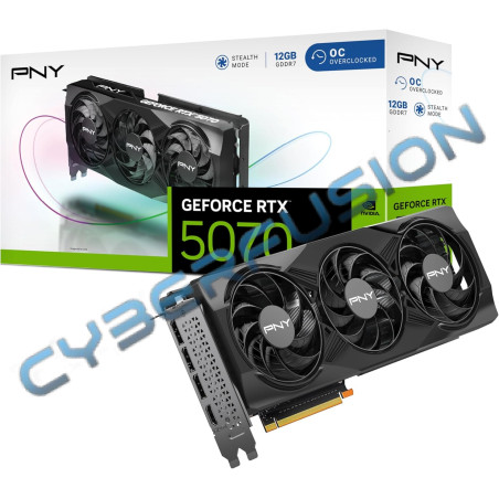PNY GeForce RTX 5070 Triple Fan OC-