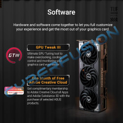 Asus Radeon RX 9070 XT Tuf Gaming OC 16GO