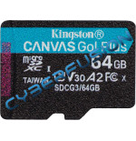 Kingston Canvas Go! Plus - 64Go Micro SD