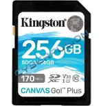Kingston Canvas Go! Plus - 256Go SD