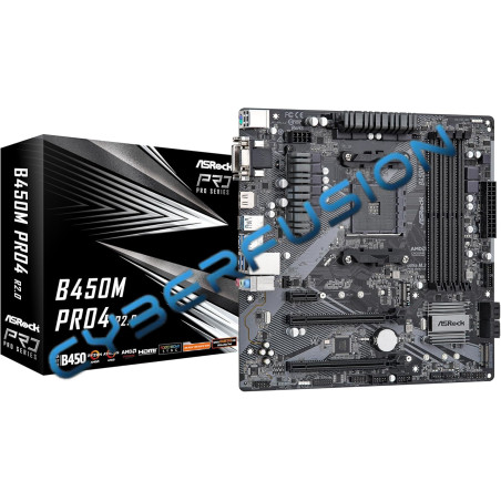 ASRock B450 Pro4 R2.0 (AM4)